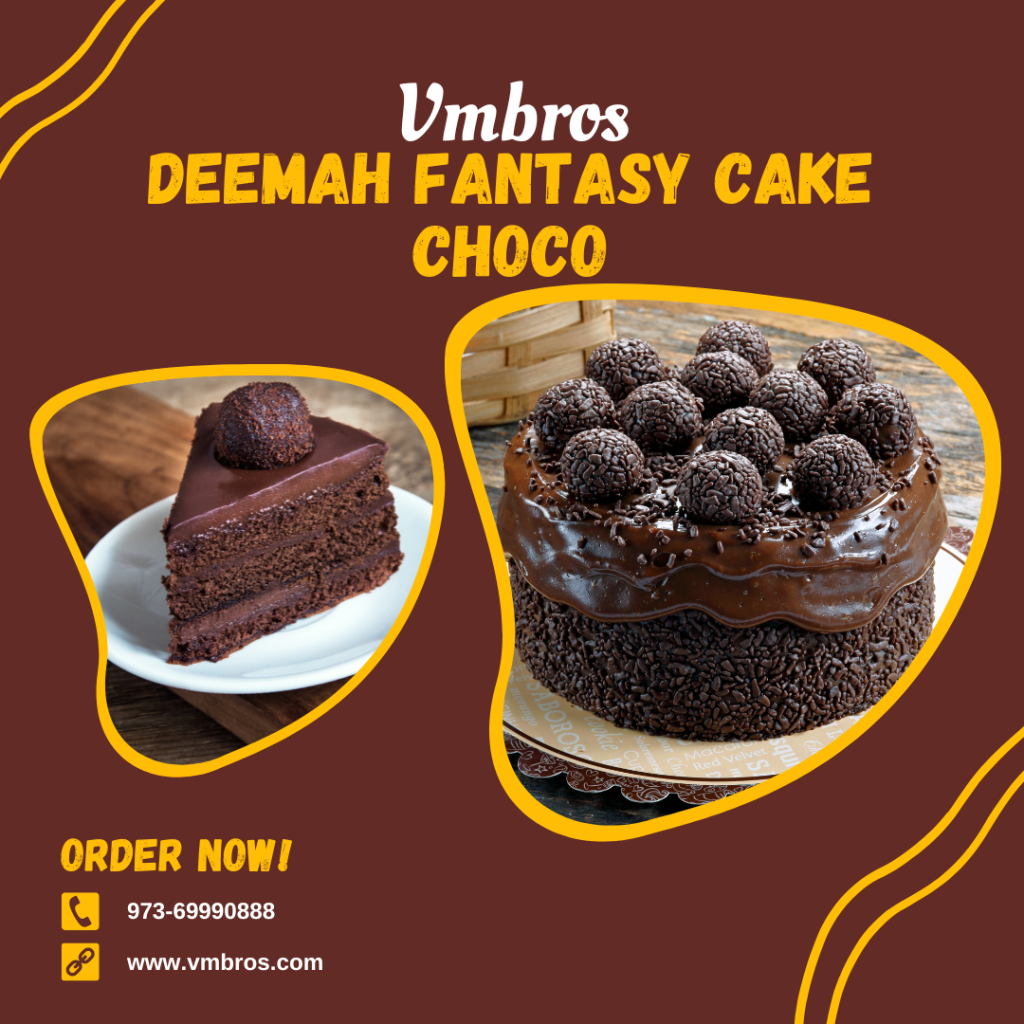 What is the process to prepare Deemah Fantasy Cake Choco?